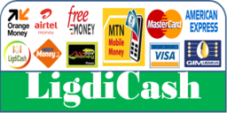 Paiement mobile,VISA,MasterCard,AmercanExpress,GIM UEMOA,ETC