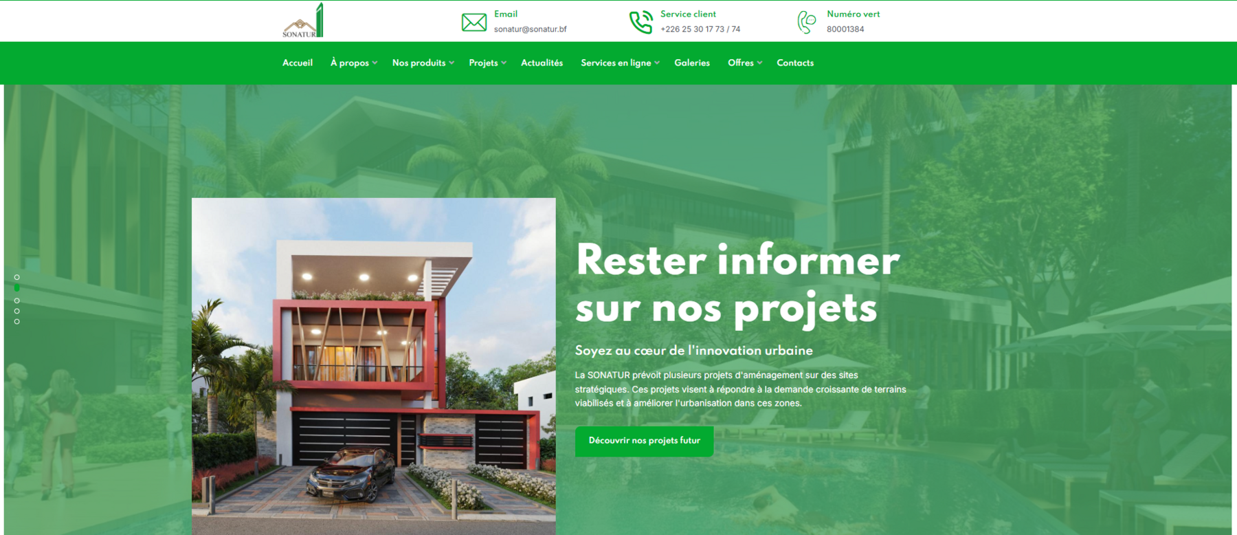 Site web Sonatur